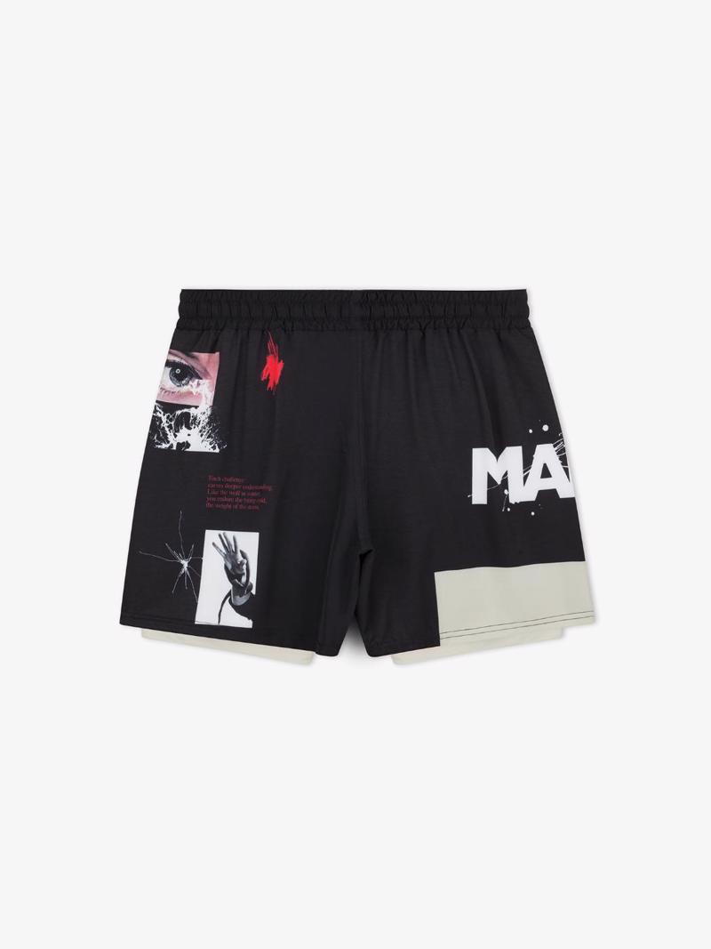 MANTO hybrid fightshorts Overcome